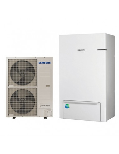 Pompă de căldura Aer-Apă Samsung EHS Split, R-410A, 12kW.h, AE160ANYDGH+AE120AXEDGH