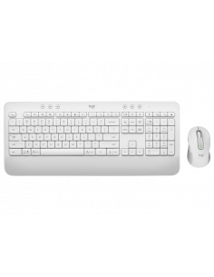 Set Tastatură + Mouse Logitech MK650, Fără fir, Alb