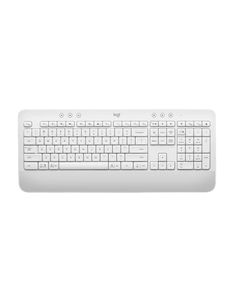 Set Tastatură + Mouse Logitech MK650, Fără fir, Alb