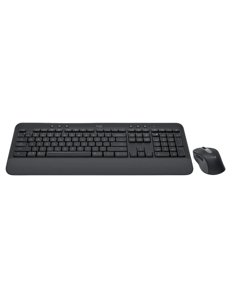 Клавиатура и мышь Logitech MK650, Беспроводное, Графитовый