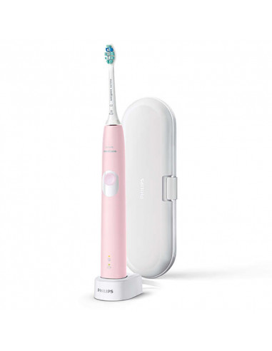 Электрическая звуковая зубная щетка PHILIPS HX6806/03, Розовый