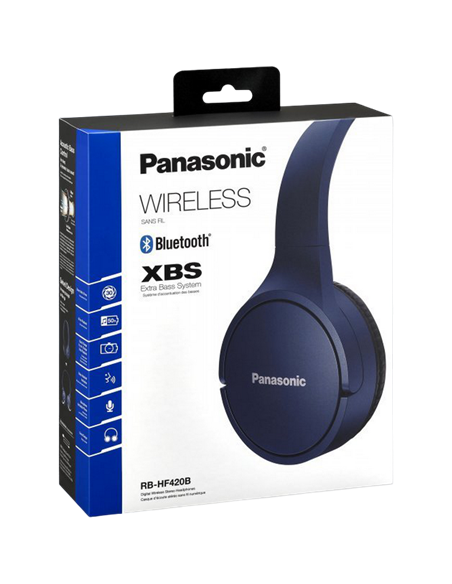 Наушники Panasonic RB-HF420, Синий