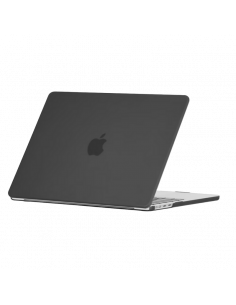 Husă pentru laptop Tech Protect Smartshell Macbook Air 13 (2022), 13.6", Policarbonat, Negru mat