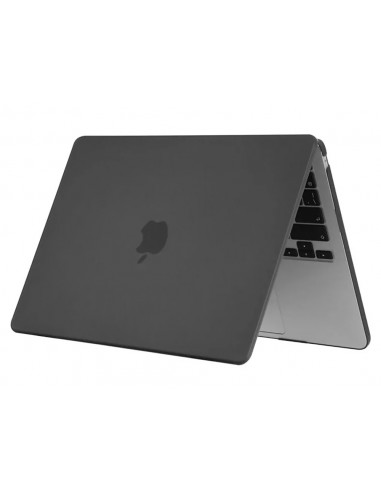 Husă pentru laptop Tech Protect Smartshell Macbook Air 13 (2022), 13.6", Policarbonat, Negru mat