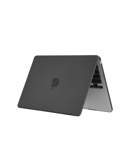 Husă pentru laptop Tech Protect Smartshell Macbook Air 13 (2022), 13.6", Policarbonat, Negru mat