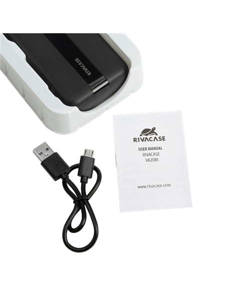 Acumulator extern RivaCase VA2081, 20000mAh, Negru Acumulator extern RivaCase VA2081, 20000mAh, Negru