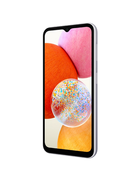 Смартфон Samsung Galaxy A14, 4Гб/64Гб, Серебристый