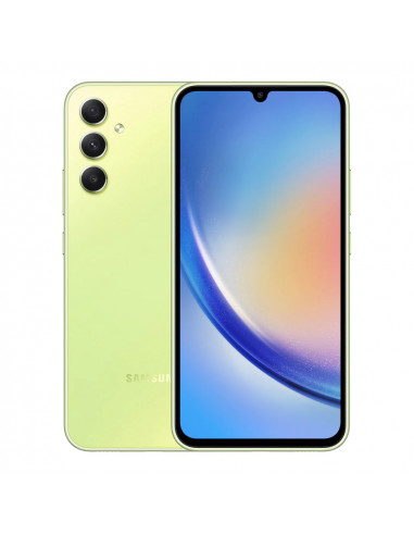 Смартфон Samsung Galaxy A34, 8Гб/256Гб, Светло-зелёный