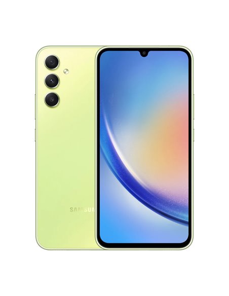 Смартфон Samsung Galaxy A34, 8Гб/256Гб, Светло-зелёный