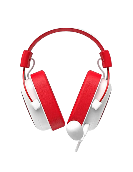 Căști gaming Havit H2002d, Cu fir, Alb Roșu