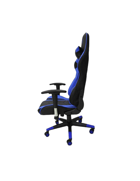 Scaun Gaming Havit GC932, PVC Piele, Albastru/Negru