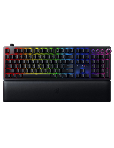 Клавиатура Razer Huntsman V2 Analog, Проводное, Чёрный