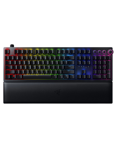 Клавиатура Razer Huntsman V2 Analog, Проводное, Чёрный