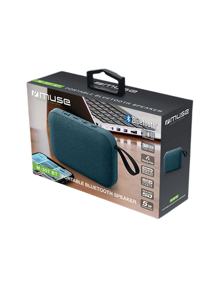 Boxă portabilă MUSE M-307 BT, Turcoaz închis