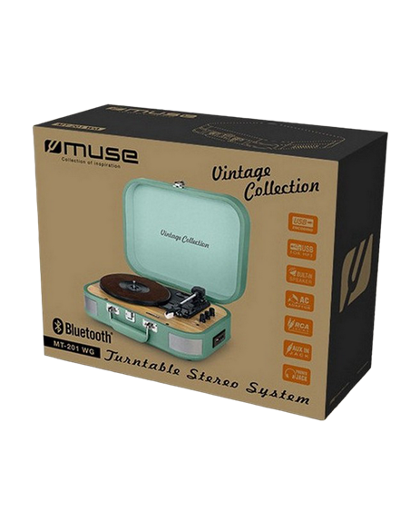 Аудиосистема MUSE MT-201 WG, Зеленый