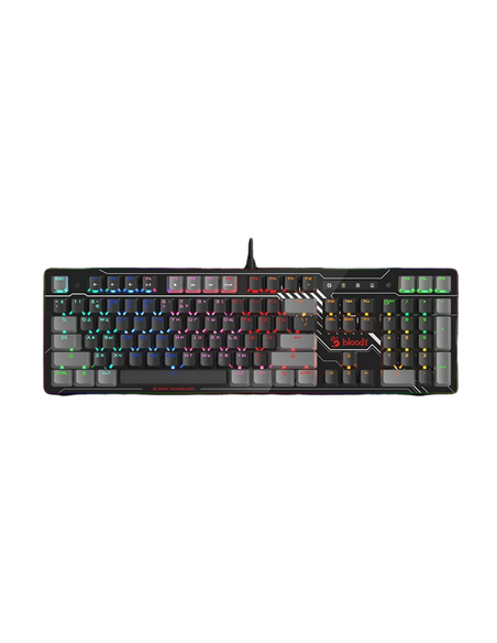 Tastatură Bloody B808N, Cu fir, Negru | Gri Tastatură Bloody B808N, Cu fir, Negru | Gri
