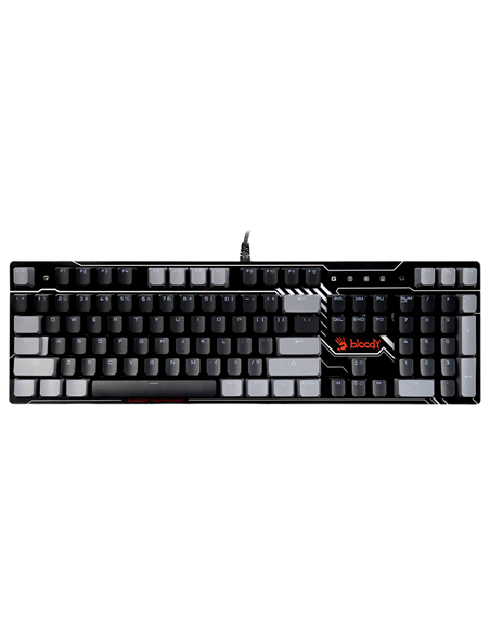 Tastatură Bloody B808N, Cu fir, Negru | Gri Tastatură Bloody B808N, Cu fir, Negru | Gri