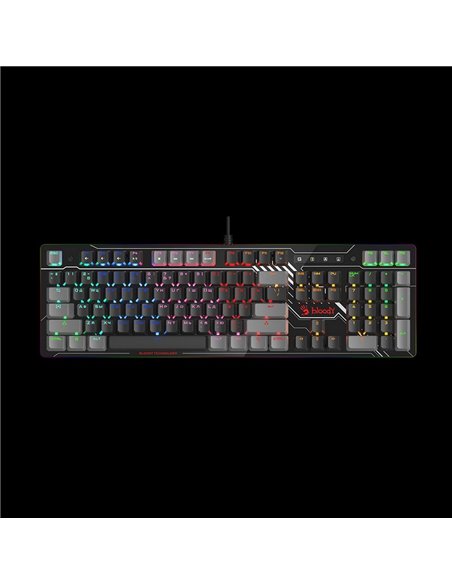 Tastatură Bloody B808N, Cu fir, Negru | Gri Tastatură Bloody B808N, Cu fir, Negru | Gri