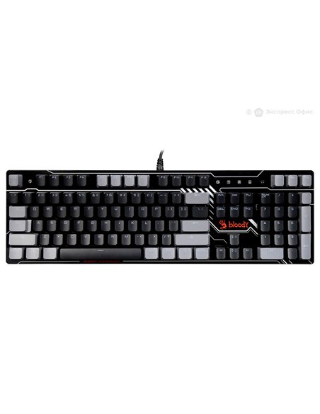 Tastatură Bloody B808N, Cu fir, Negru | Gri Tastatură Bloody B808N, Cu fir, Negru | Gri