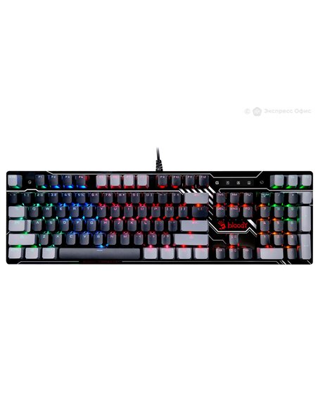 Tastatură Bloody B808N, Cu fir, Negru | Gri Tastatură Bloody B808N, Cu fir, Negru | Gri