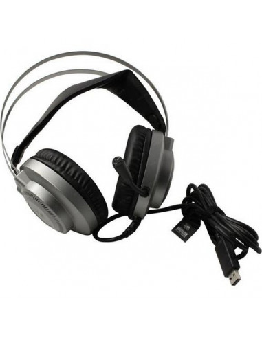 Căști gaming Bloody J200S, Cu fir, Grey