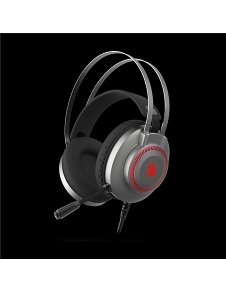 Căști gaming Bloody J200S, Cu fir, Grey
