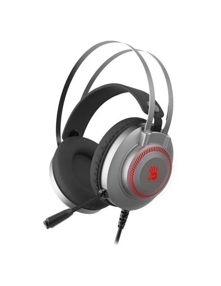 Căști gaming Bloody J200S, Cu fir, Grey