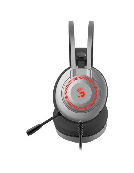 Căști gaming Bloody J200S, Cu fir, Grey