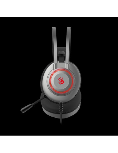Căști gaming Bloody J200S, Cu fir, Grey