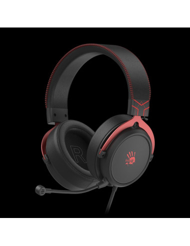 Căști gaming Bloody M590i, USB, Roșu