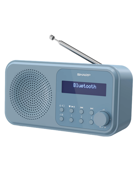 Портативное радио Sharp DR-P420BLV01, Синий