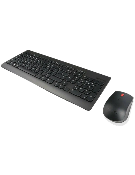 Set Tastatură + Mouse Lenovo 4X30M39487, Fără fir, Negru