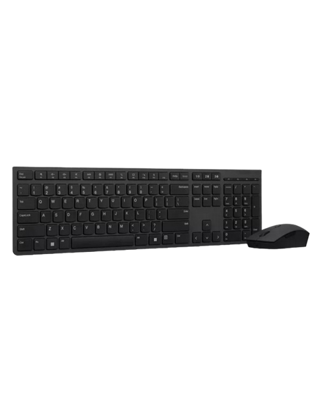 Клавиатура и мышь Lenovo 4X31K03959, Беспроводное, Чёрный