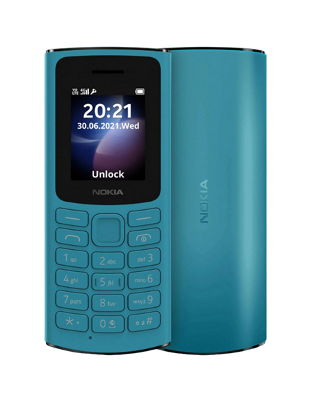 Мобильный телефон Nokia 105 4G (2023), Чёрный