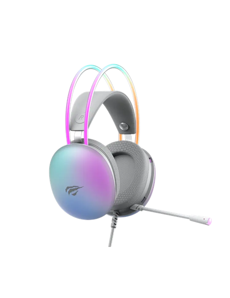 Игровая Гарнитура Havit H2037d, Проводной аналоговый, Белый