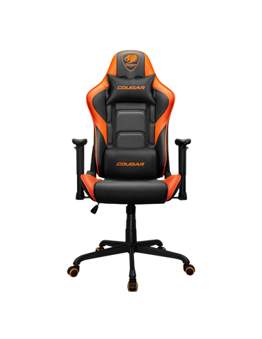 Игровое кресло Cougar ARMOR ELITE, ПВХ Кожа, Черный | Оранжевый