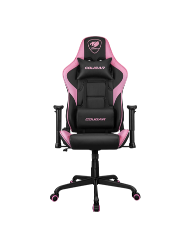 Игровое кресло Cougar ARMOR ELITE, ПВХ Кожа, Чёрный | Розовый