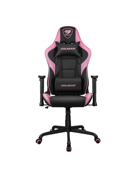 Игровое кресло Cougar ARMOR ELITE, ПВХ Кожа, Чёрный | Розовый