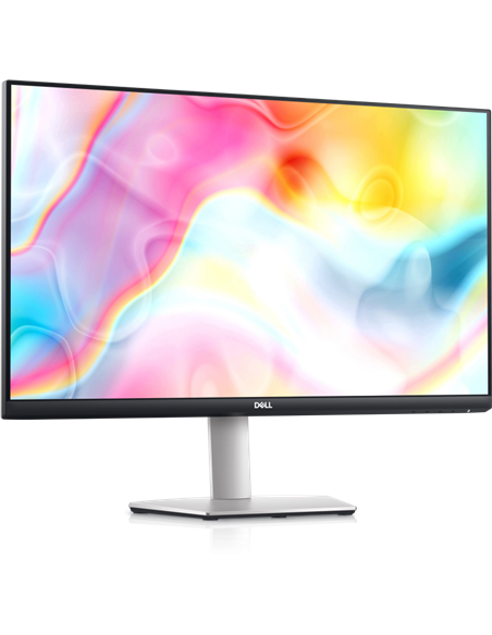 27" Monitor DELL S2722QC, IPS 3840x2160 4K UHD, Argintiu