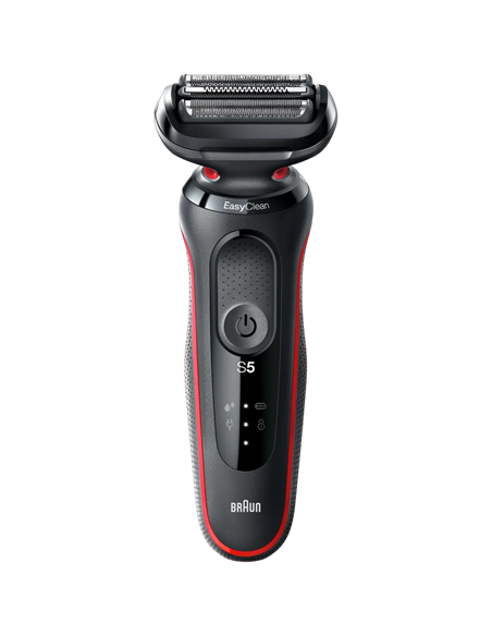 Электробритва мужская Braun Series 5, Черный/Красный