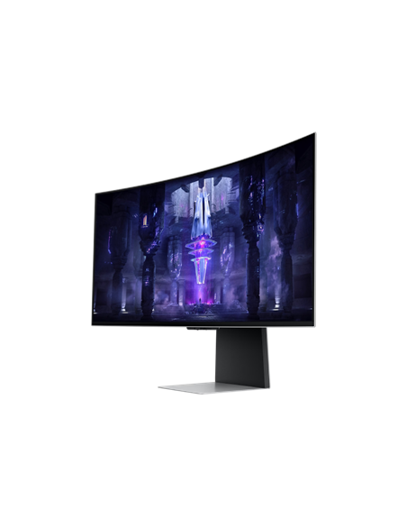 34" Monitor Gaming Samsung S34BG850, OLED 3440x1440 WQHD, Negru | Argintiu