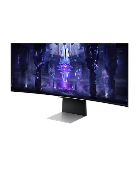 34" Игровой монитор Samsung S34BG850, OLED 3440x1440 WQHD, Чёрный | Серебристый 34" Игровой монитор Samsung S34BG850, OLED 3440x1440 WQHD, Чёрный | Серебристый
