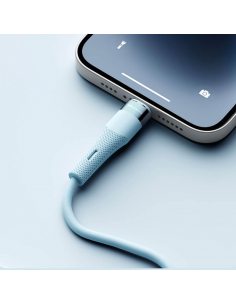 Cablu de încărcare Nillkin Type-C to Lightning Cable, Flowspeed, USB Type-C/Lightning, 1,2m, Albastru 2