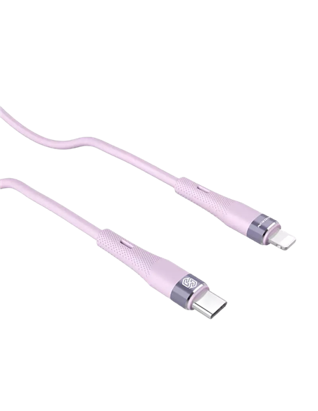 Cablu de încărcare Nillkin Type-C to Lightning Cable, Flowspeed, USB Type-C/Lightning, 1,2m, Violet Cablu de încărcare Nillkin Type-C to Lightning Cable, Flowspeed, USB Type-C/Lightning, 1,2m, Violet