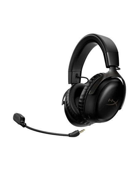 Наушники HyperX Cloud III Wireless, Беспроводной, Чёрный