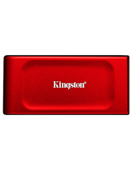 SSD portabil extern Kingston XS1000, 1 TB, Roșu (SXS1000R/1000G)