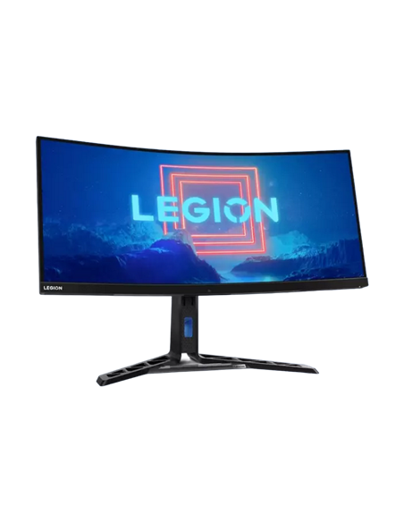 34" Monitor Gaming Lenovo Y34wz-30, VA 3440x1440 WQHD, Negru