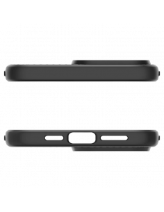 Husă Spigen iPhone 15 Pro Max Liquid Air, Negru mat 2