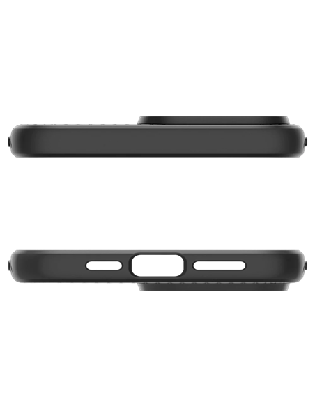Чехол Spigen iPhone 15 Pro Max Liquid Air, Матовый черный