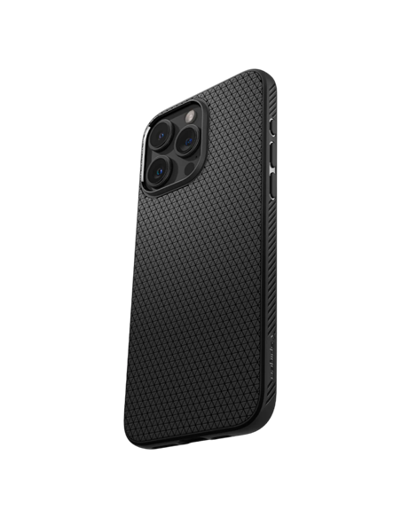 Чехол Spigen iPhone 15 Pro Max Liquid Air, Матовый черный